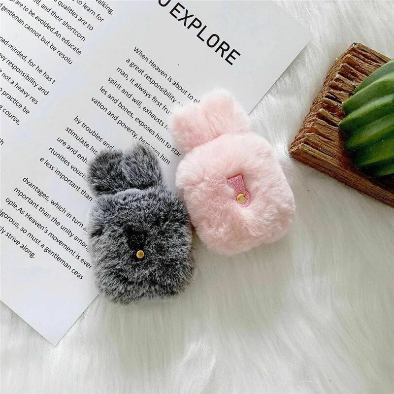 PolarPods - Protect your AirPods - Embrace the cute look - Plush ears!