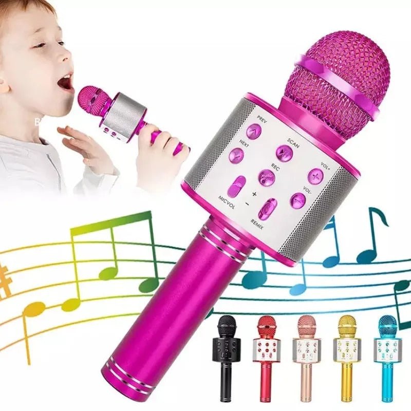 Advanced Bluetooth Microphone - Sing freely - A dazzling performance