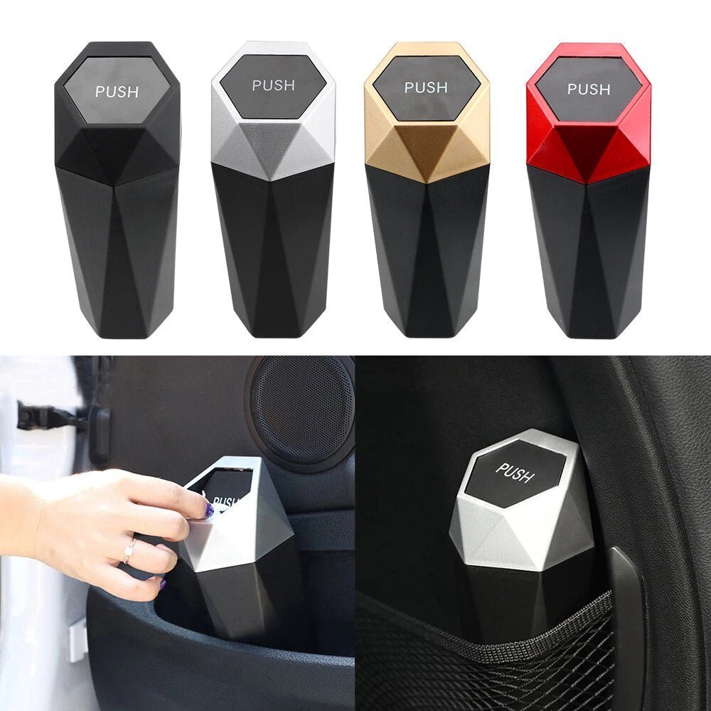 Car Trash Can - Mini Trash Can for Cup Holder - Perfect Solution!