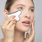 Silver Sculpt - Goodbye tensions - Erased wrinkles - Stainless steel Gua Sha