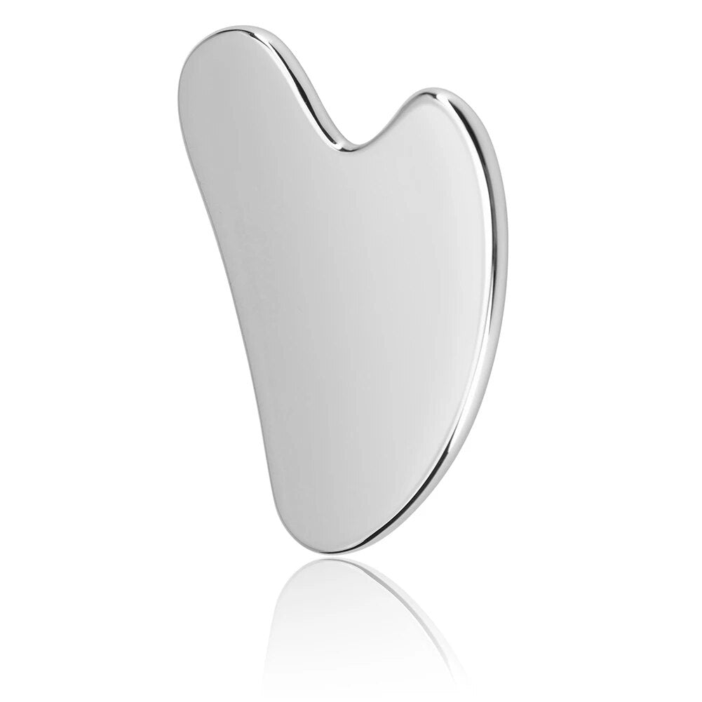 Silver Sculpt - Goodbye tensions - Erased wrinkles - Stainless steel Gua Sha