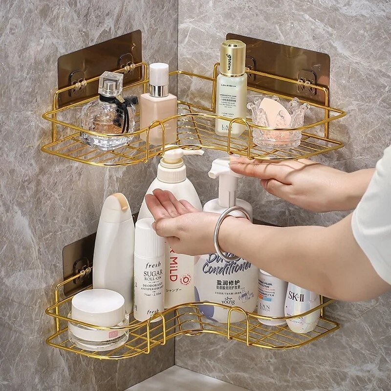 Corner storage - Optimize your bathroom - Space saving guaranteed