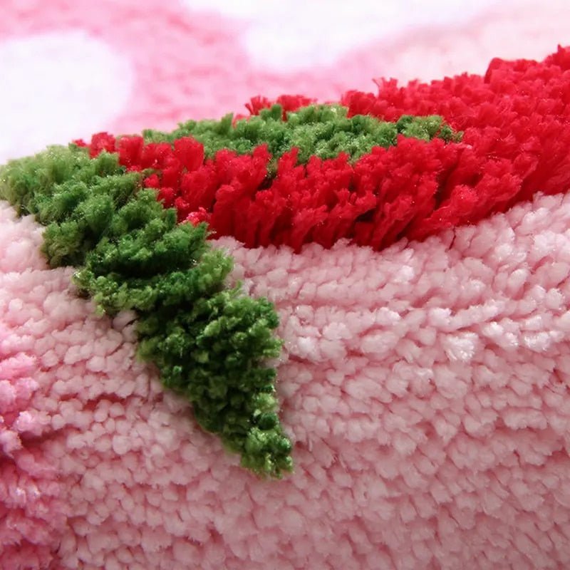 BerryBlossom Rug - Floral Softness - Brighten up your bathroom!