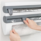 WrapHub - Practical dispenser - Food wrap and paper towels - Space saver