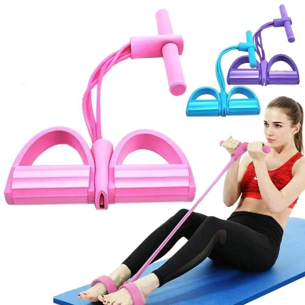 Elastic pedal exerciser - Versatile strength - Effective training!