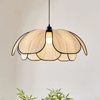 Rattan Pendant Light Tropical Design – Natural Lighting for Living Room & Dining Room