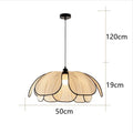 Rattan Pendant Light Tropical Design – Natural Lighting for Living Room & Dining Room