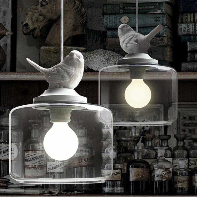 Elegant Bird Pendant Lamp