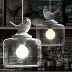 Elegant Bird Pendant Lamp