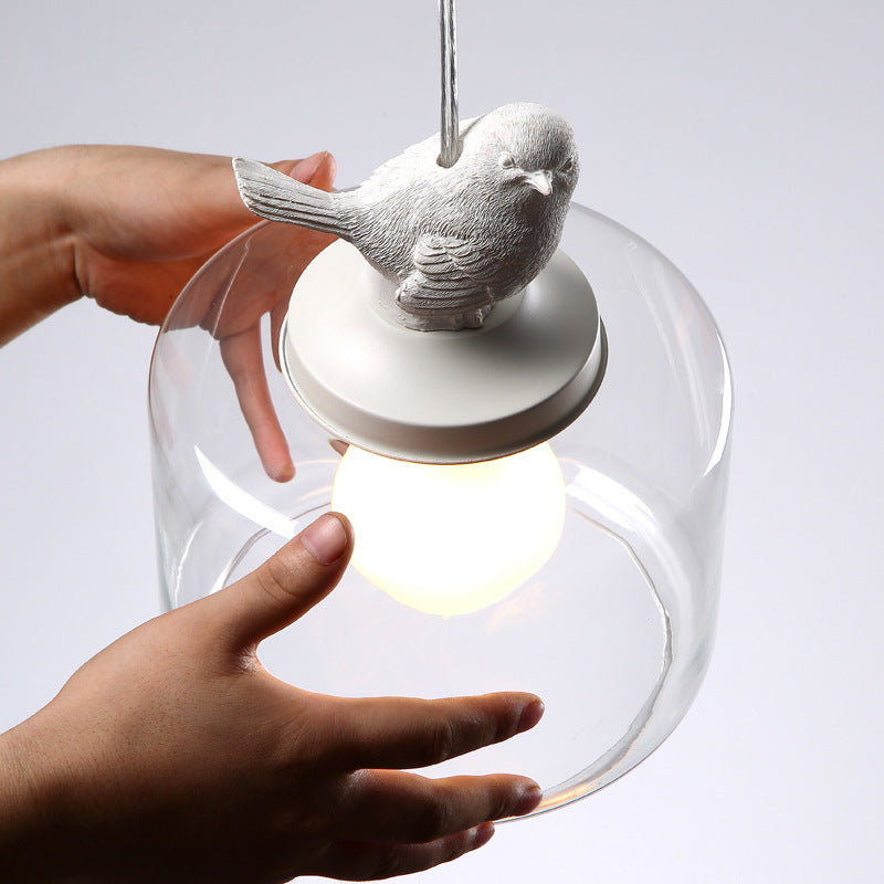 Elegant Bird Pendant Lamp