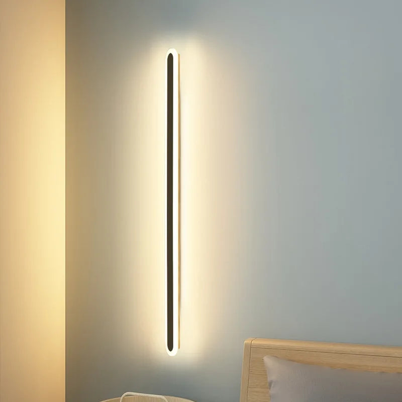 Minimalist LED Wall Lamp with Multiple Light Options