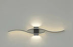 Lumivora Wave LED Wall Light | Modern Wave Design | Energy Saving & Stylish | 60×15 cm | Warm, Glare-Free Light