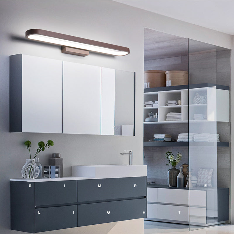 Modern LED Wall Lamp for Bathroom - Slim Interior Light