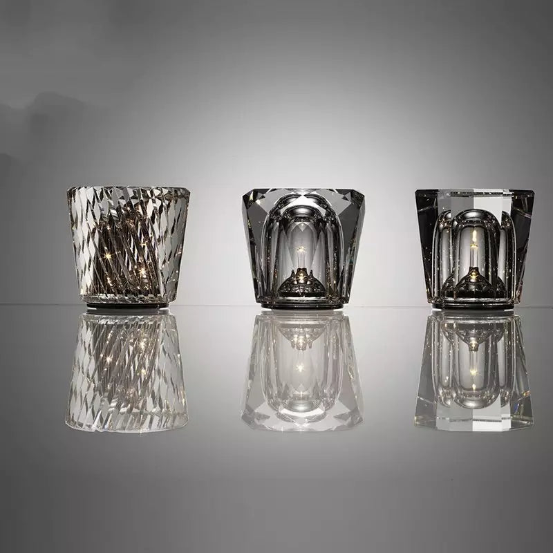 Crystal Lamp Wireless Table Lamp