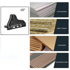 Gypsum board edge trimmer | Perfect edges, every time