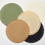 ThermoLuxe | Round braided placemats