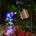 Sunny waterfall lamp magic of light in the garden!