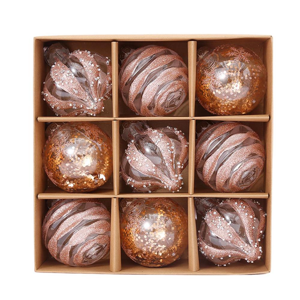 GoldElegance | Luxury Golden Christmas Ornaments