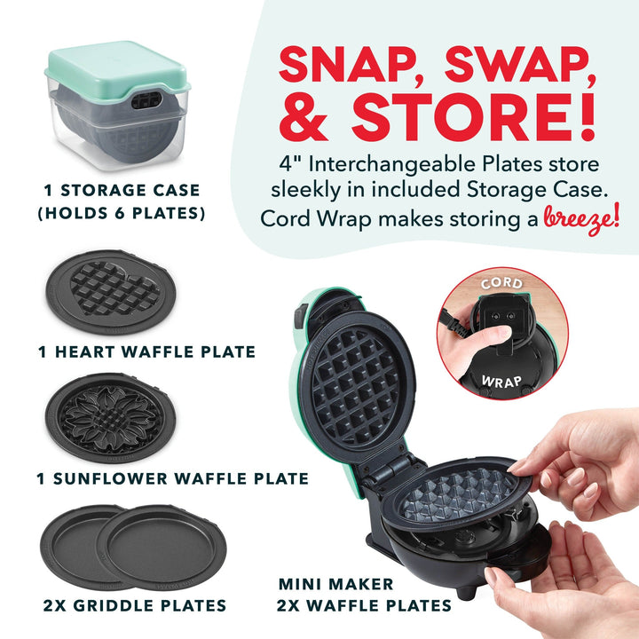 Waffle and Grill Mini Press
