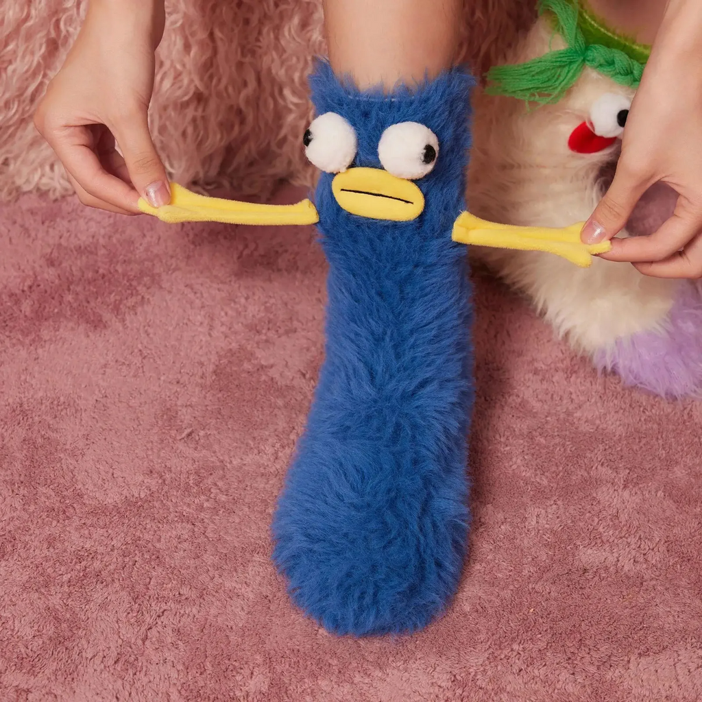 Cozy & fun plush socks