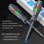 Magnetic screwdriver and test pen | Precision tool with double function