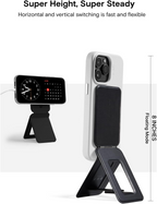 Magnetic Stand (Black) | Stick. Snap. Go!