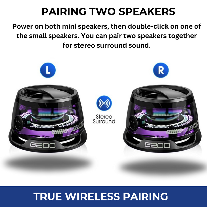 Magnetic Pocket Speaker | Outstanding Audio Performance