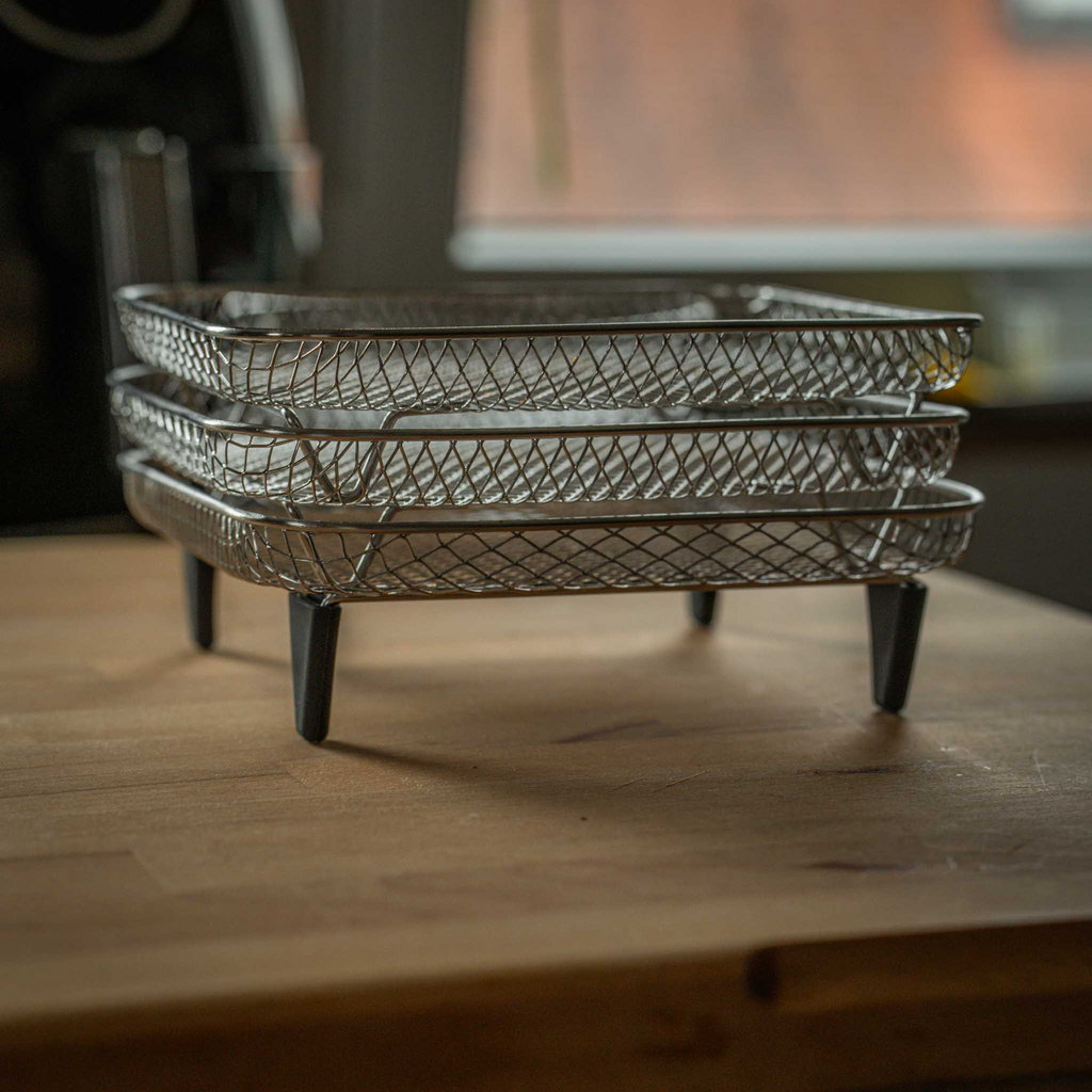 Stackable Air Fryer Racks | Space-saving frying made easy