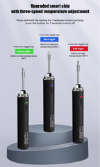 Cordless Portable Soldering Iron Set | Cordless & Rechargeable