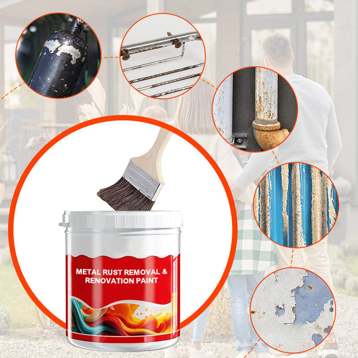 2-in-1-Rust Repair Paint | effortlessly remove and restore