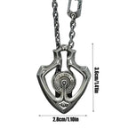 Mechanical Rotating Gear Vintage Necklace