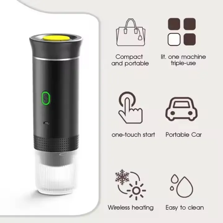 Portable coffee machine | Brew anywhere and anytime