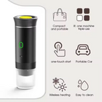 Portable coffee machine | Brew anywhere and anytime