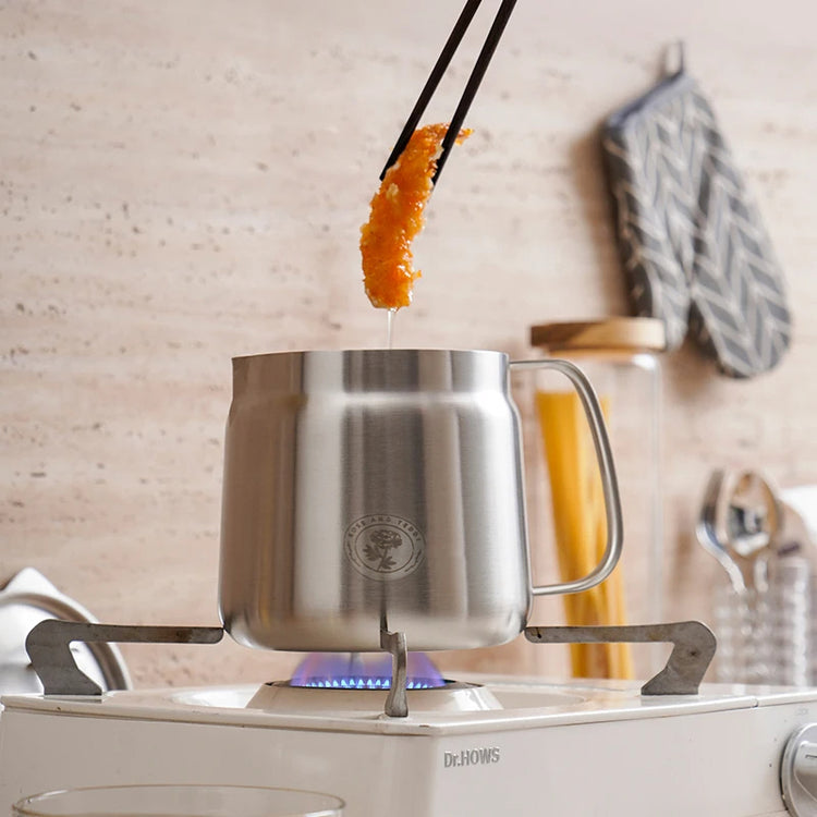 Stainless Steel Fryer | Durable Oil Filtration