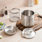 Stainless Steel Fryer | Durable Oil Filtration