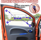 Window breaker & seatbelt cutter | Emergency escape tool