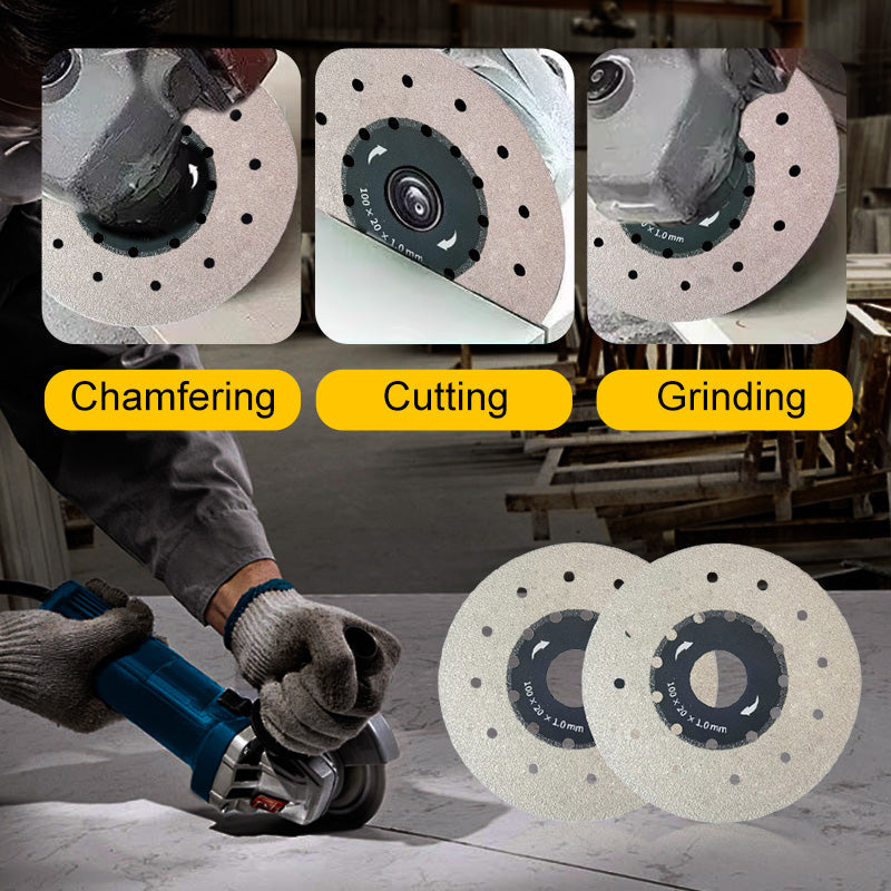 Porous, widened cutting blade | Smooth and precise cuts