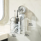 Practical wall shelf | Drill-free storage in the bathroom