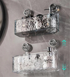 Practical wall shelf | Drill-free storage in the bathroom