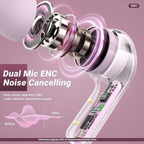 Wireless Glitter Headphones | Glamorous Appearance, Premium Audio