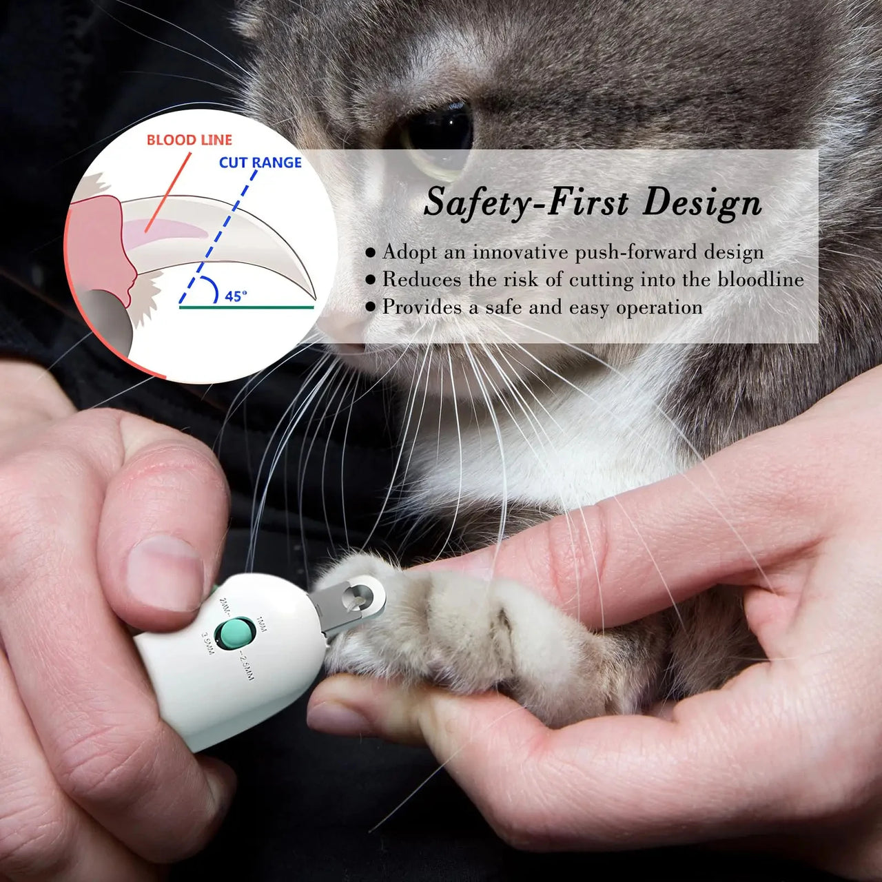 Nail Care Specialist | Safe, Quiet Trimmer for Pets
