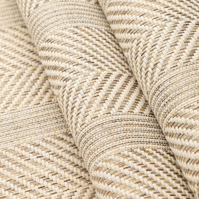 Minimalist Herringbone Sofa Cover | Breathable, Pet-Friendly Protection