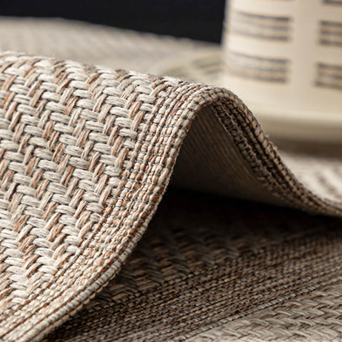 Minimalist Herringbone Sofa Cover | Breathable, Pet-Friendly Protection