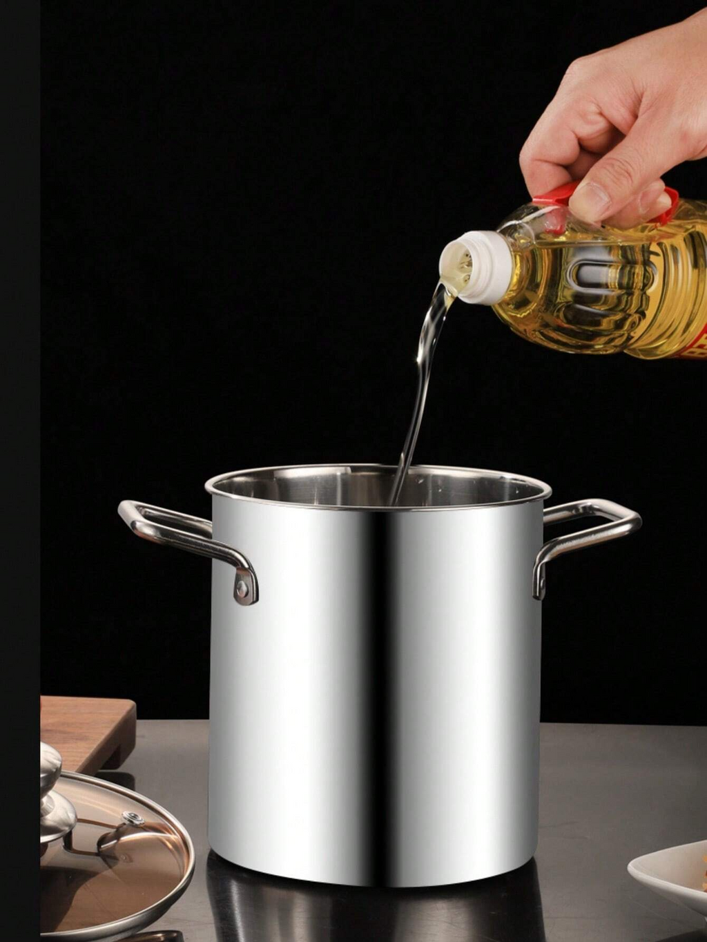 Stainless Steel Deep Fryer | Enjoy Crispy Foods with Less Oil