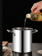 Stainless Steel Deep Fryer | Enjoy Crispy Foods with Less Oil