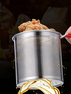 Stainless Steel Deep Fryer | Enjoy Crispy Foods with Less Oil