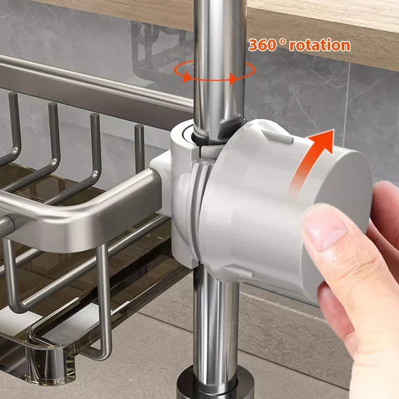 Elegant Stainless Steel Sink | The Stylish Way to Stay Organized