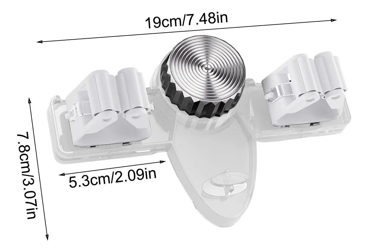 Wall Grip Organization Rack | Slim Hold for Pugs & More