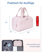 Multipurpose Toilet Bag | Soft, Spacious, 4-in-1 Organizer