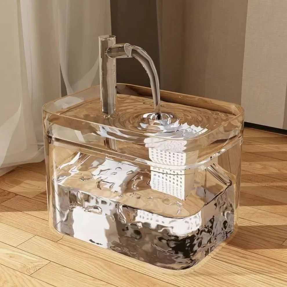 Automatic water fountain for pets | Clean, continuous water for your furry friend